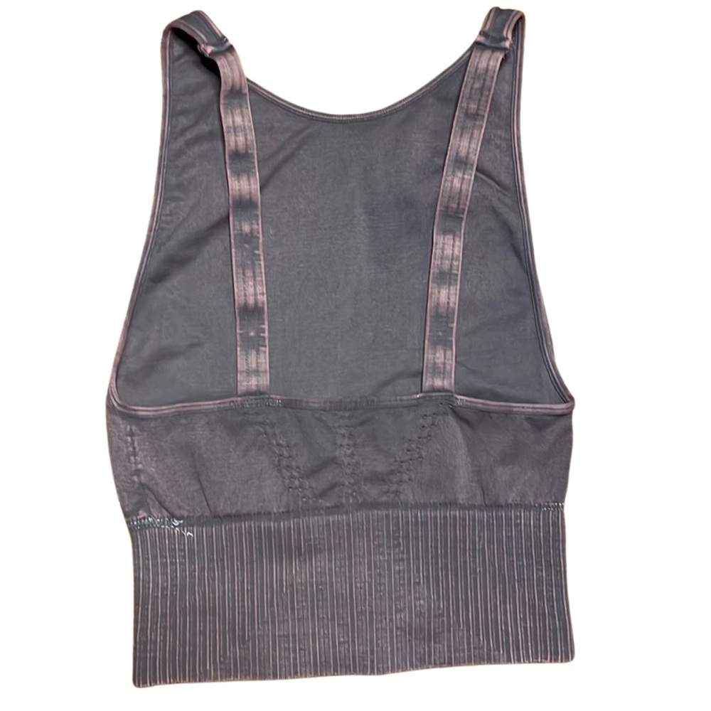 Free People Movement Biker Baby Short/ Good Karma High-Neck Crop size XS/S - Picture 10 of 11